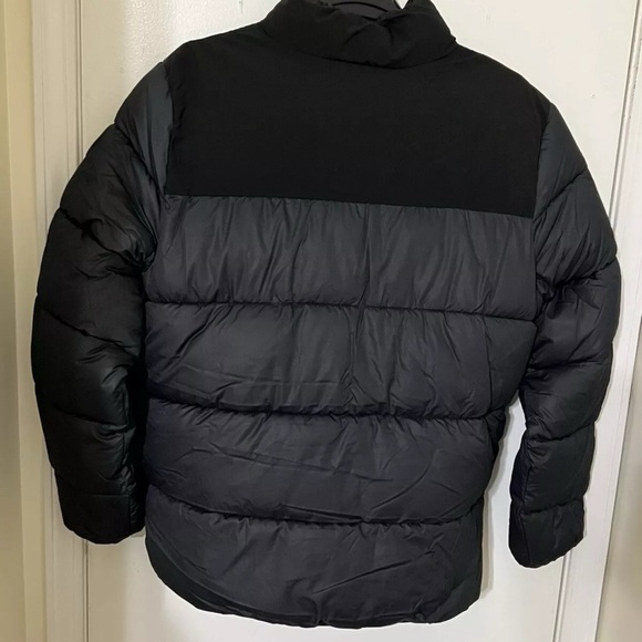 Men's GERRY Heavy Puffer Jacket Coat Welded Channels Black Size Large - Picture 4 of 10